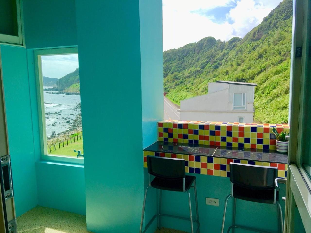 魚礁十五號民宿 Fishhome 15 無電梯 No Elevator 不接待六歲以下兒童 New Taipei City المظهر الخارجي الصورة